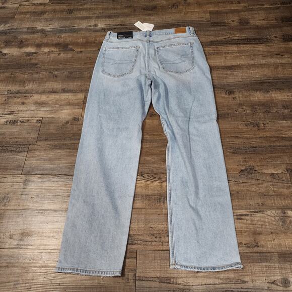 NWT American Eagle Jeans super high rise straight size 12 2274 - Picture 8 of 9